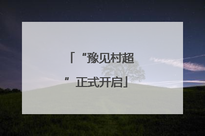 “豫见村超”正式开启
