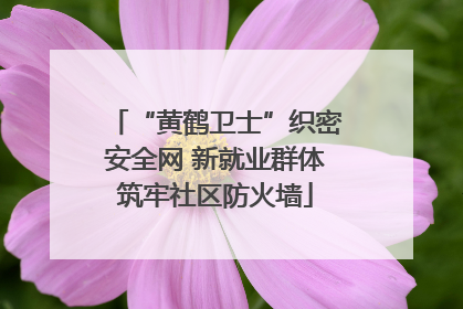 “黄鹤卫士”织密安全网 新就业群体筑牢社区防火墙