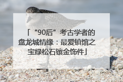 “90后”考古学者的盘龙城情缘：最爱镇馆之宝绿松石镶金饰件