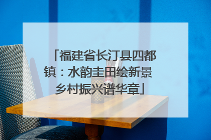 福建省长汀县四都镇：水韵圭田绘新景 乡村振兴谱华章