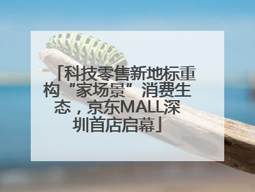 科技零售新地标重构“家场景”消费生态，京东MALL深圳首店启幕