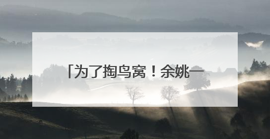 为了掏鸟窝！余姚一男子被卡在10余米高的高压电线杆上