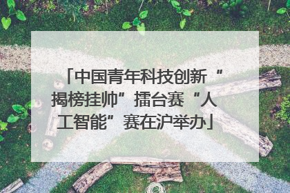 中国青年科技创新“揭榜挂帅”擂台赛“人工智能”赛在沪举办