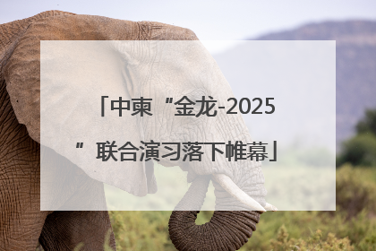 中柬“金龙-2025”联合演习落下帷幕