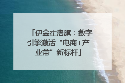 伊金霍洛旗：数字引擎激活“电商+产业带”新标杆