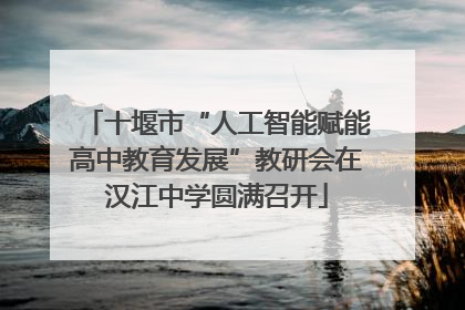 十堰市“人工智能赋能高中教育发展”教研会在汉江中学圆满召开