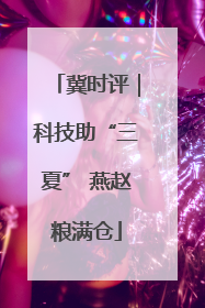 冀时评｜科技助“三夏” 燕赵粮满仓