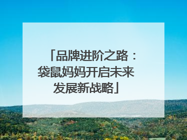 品牌进阶之路：袋鼠妈妈开启未来发展新战略