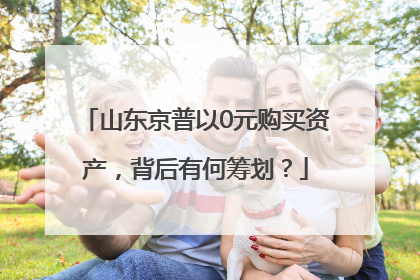 山东京普以0元购买资产，背后有何筹划？