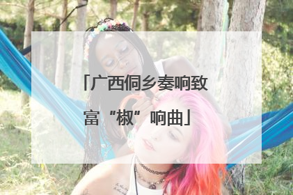 广西侗乡奏响致富“椒”响曲
