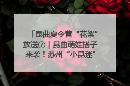 昆曲夏令营“花絮”放送⑦｜昆曲萌娃搭子来袭！苏州“小昆迷”姐弟期待同台演绎“姑苏水磨调”