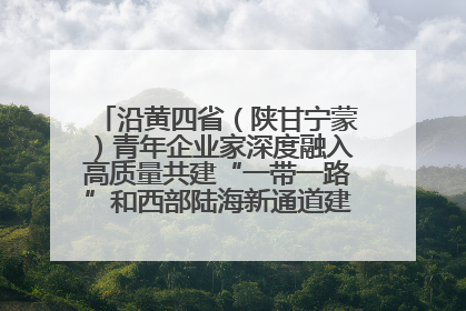 沿黄四省（陕甘宁蒙）青年企业家深度融入高质量共建“一带一路”和西部陆海新通道建设战略合作交流会在甘肃兰州召开