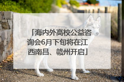 海内外高校公益咨询会6月下旬将在江西南昌、赣州开启