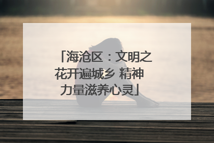 海沧区：文明之花开遍城乡 精神力量滋养心灵