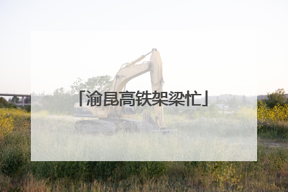 渝昆高铁架梁忙