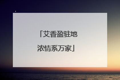 艾香盈驻地 浓情系万家