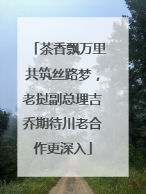 茶香飘万里共筑丝路梦，老挝副总理吉乔期待川老合作更深入