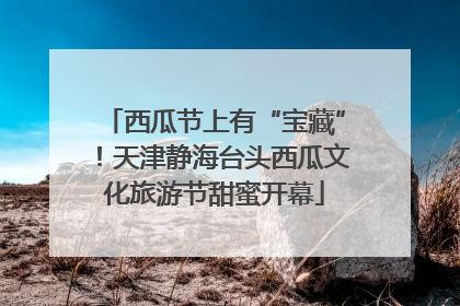 西瓜节上有“宝藏”！天津静海台头西瓜文化旅游节甜蜜开幕