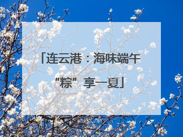 连云港：海味端午 “粽”享一夏