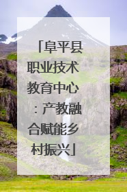 阜平县职业技术教育中心：产教融合赋能乡村振兴