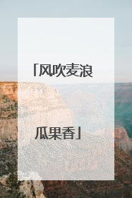 风吹麦浪 瓜果香