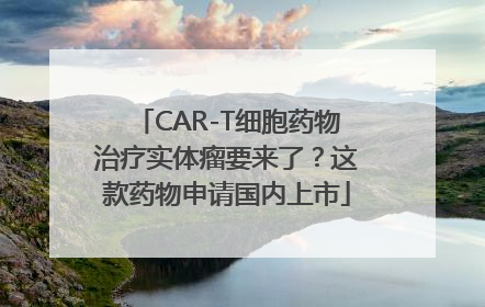 CAR-T细胞药物治疗实体瘤要来了？这款药物申请国内上市