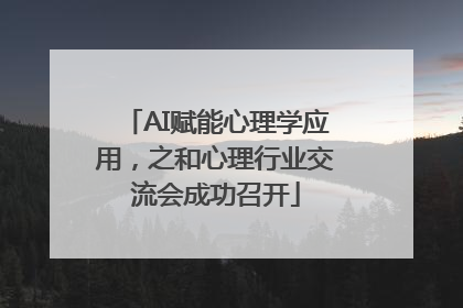 AI赋能心理学应用，之和心理行业交流会成功召开