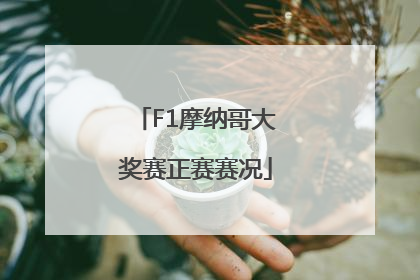 F1摩纳哥大奖赛正赛赛况