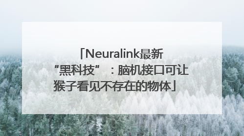 Neuralink最新“黑科技”：脑机接口可让猴子看见不存在的物体