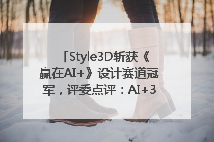 Style3D斩获《赢在AI+》设计赛道冠军，评委点评：AI+3D技术世界第一